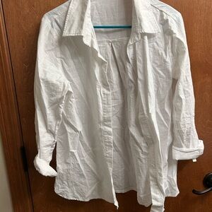 Classic White button down shirt